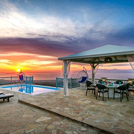 Villa Orizontas Corfu, Private Villa With Breathtaking Views Loutses Bagian luar foto