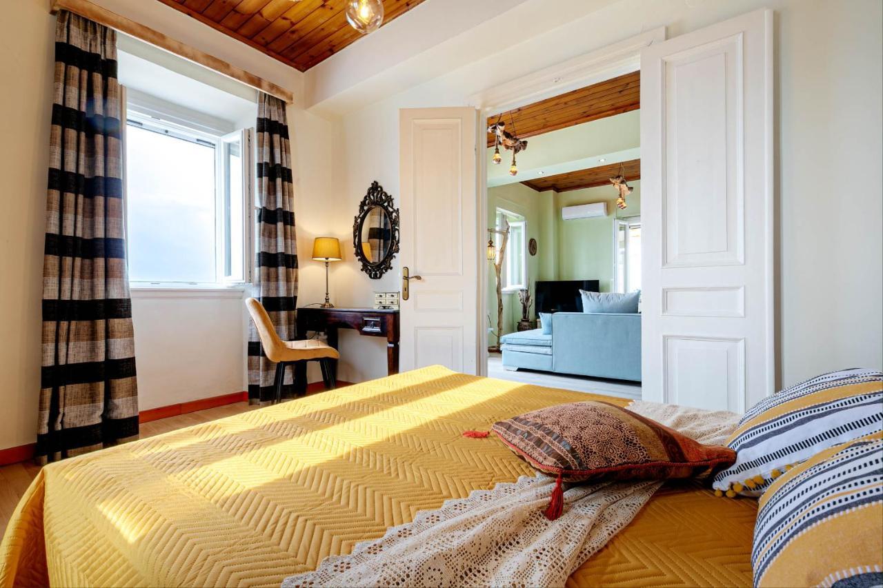 Villa Orizontas Corfu, Private Villa With Breathtaking Views Loutses Bagian luar foto